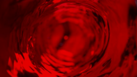 red liquid vortex