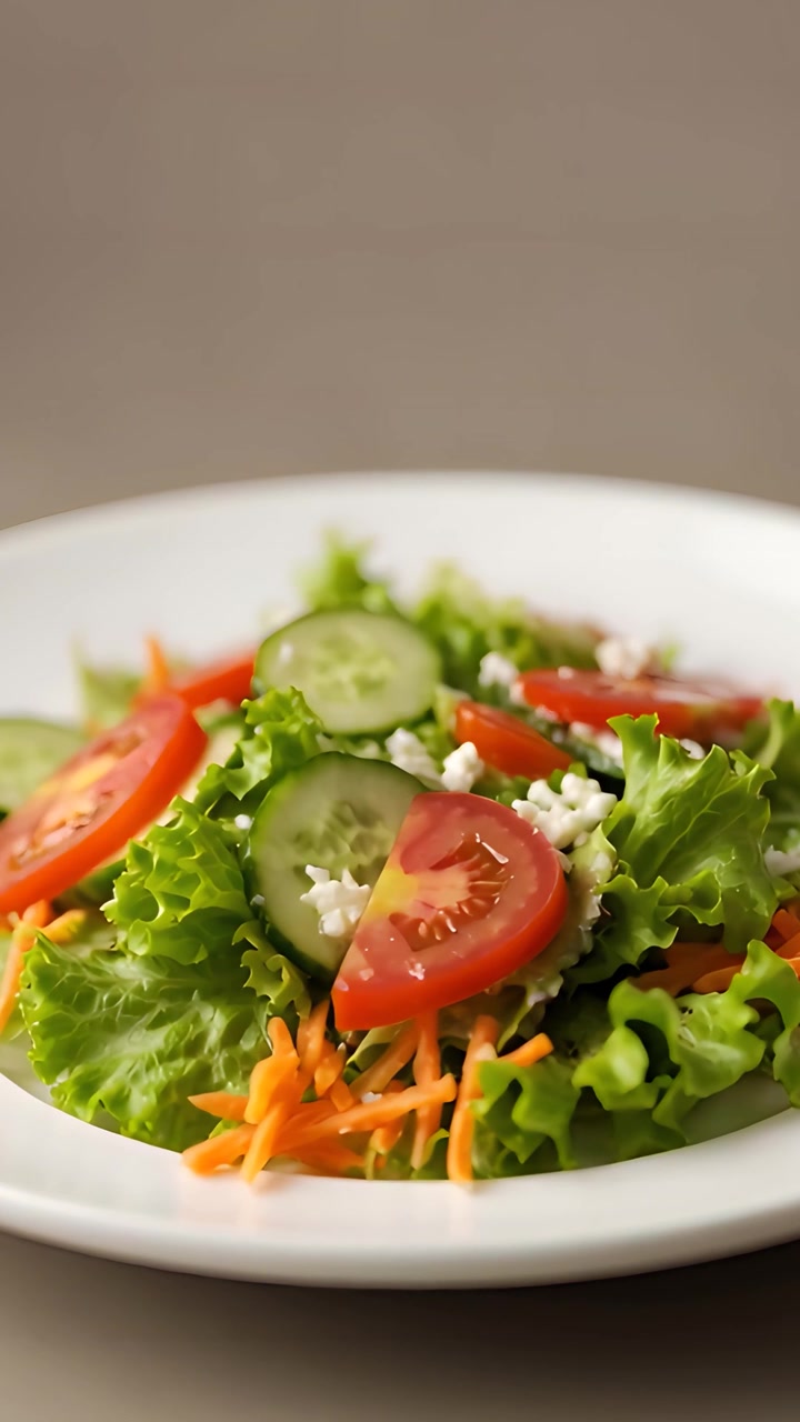 Ensalada saludable 4K