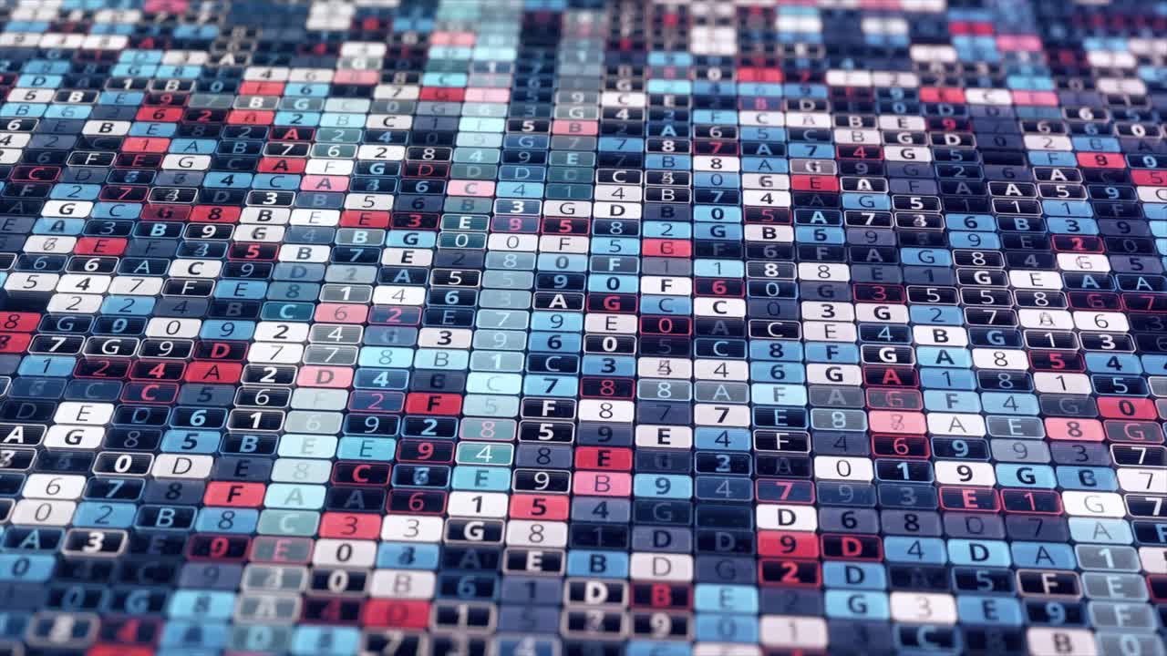 matriz digital abstracta