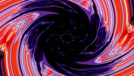 fondo de movimiento de patrón líquido púrpura círculo único hermosas líneas fractales coloridas.