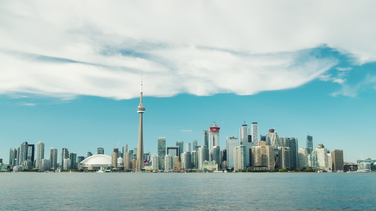 skyline timelapse toronto