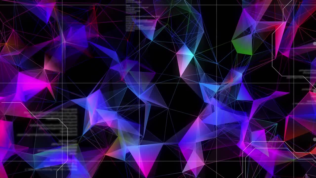 Data processing over grid lines against plexus networks