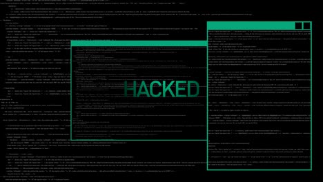 4k hacker text animation 04