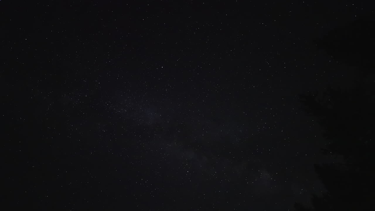 Starry night sky shows constellations and cosmic beauty in darkness