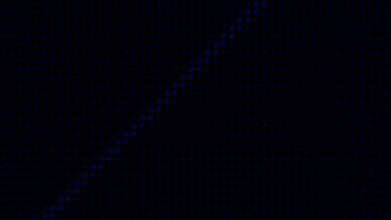 Abstract Digital Background with Moving Blue Light Pattern