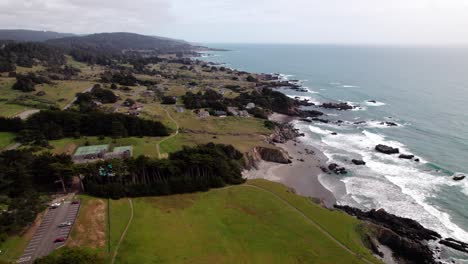 drone footage of sea ranch