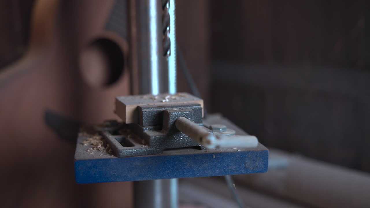 Drill Press Close-Up