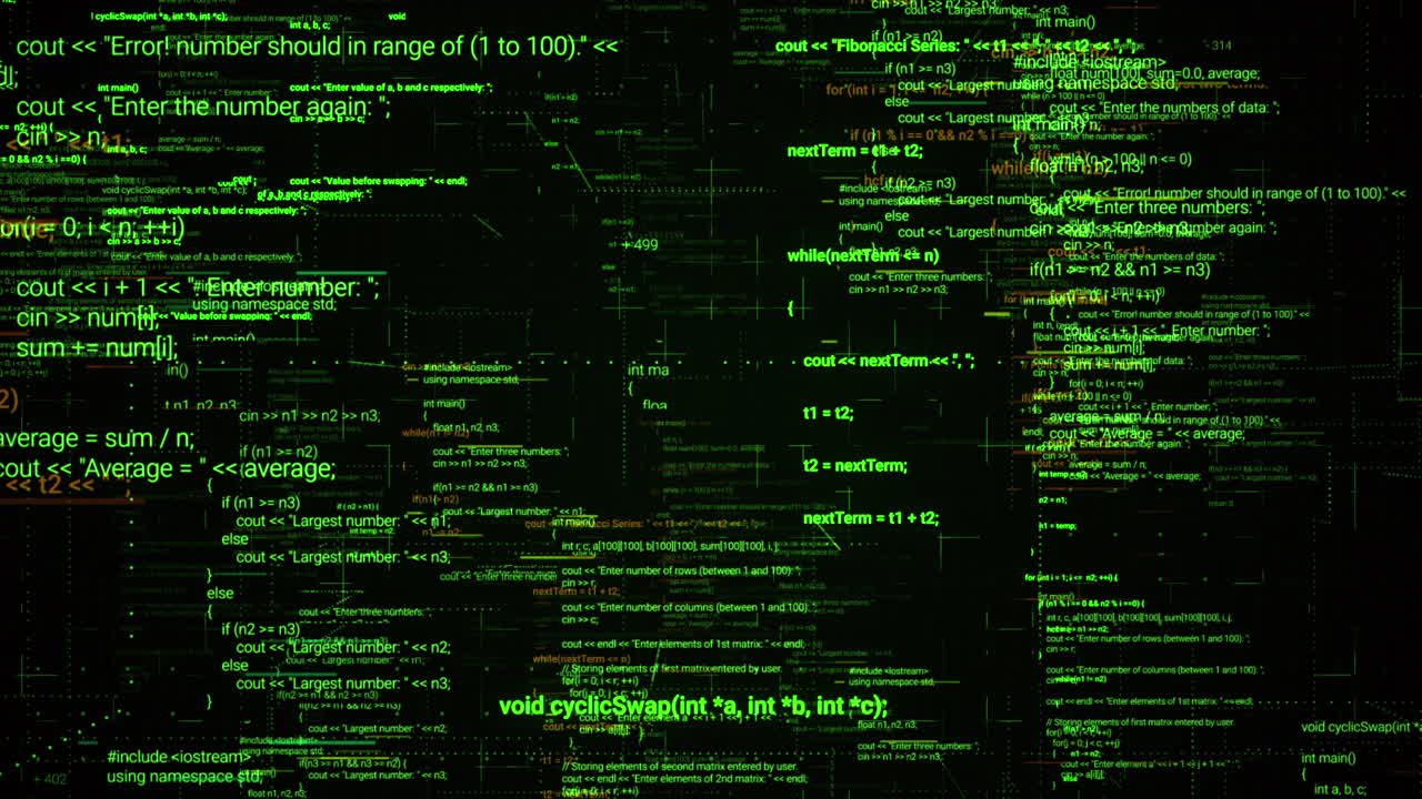 Abstract Computer Code Background