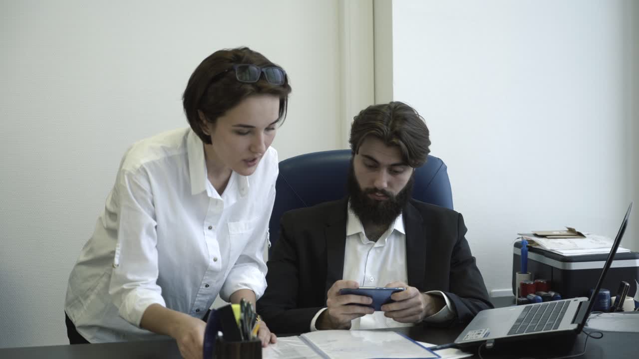 reunión de negocios en la oficina