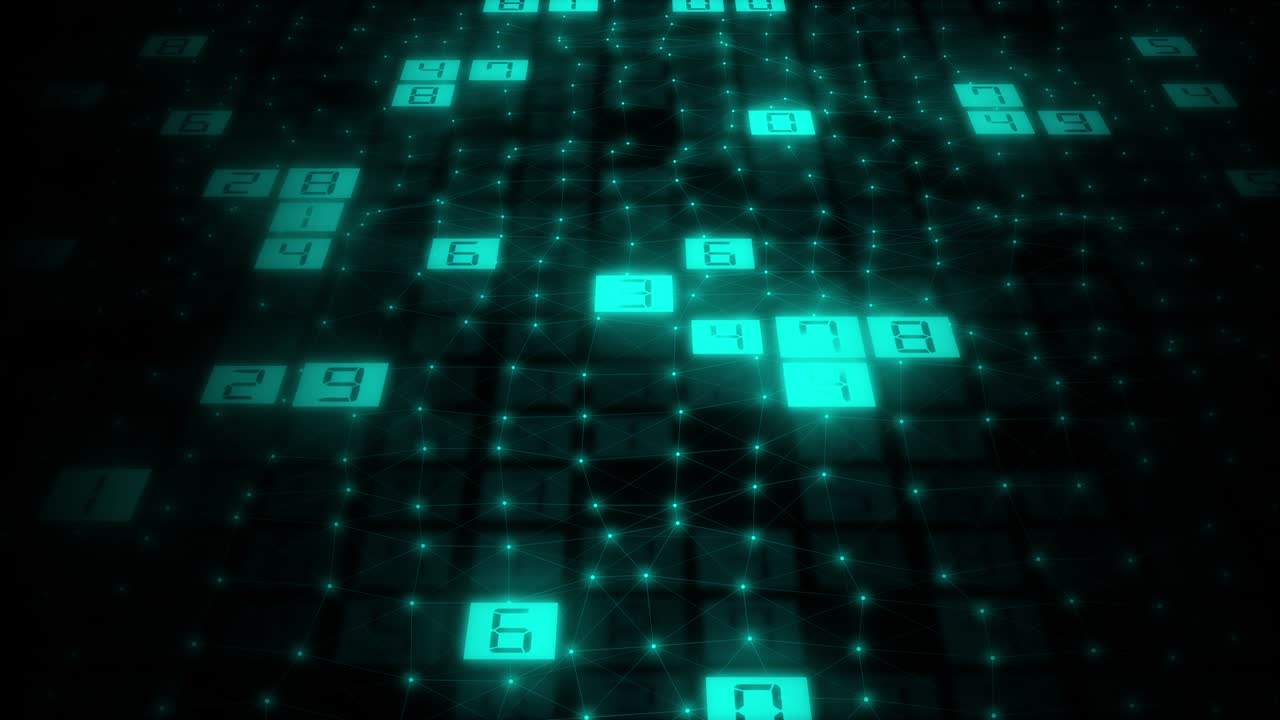 fondo abstracto con código binario