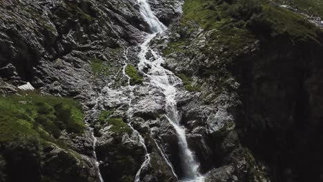 mountain waterfall