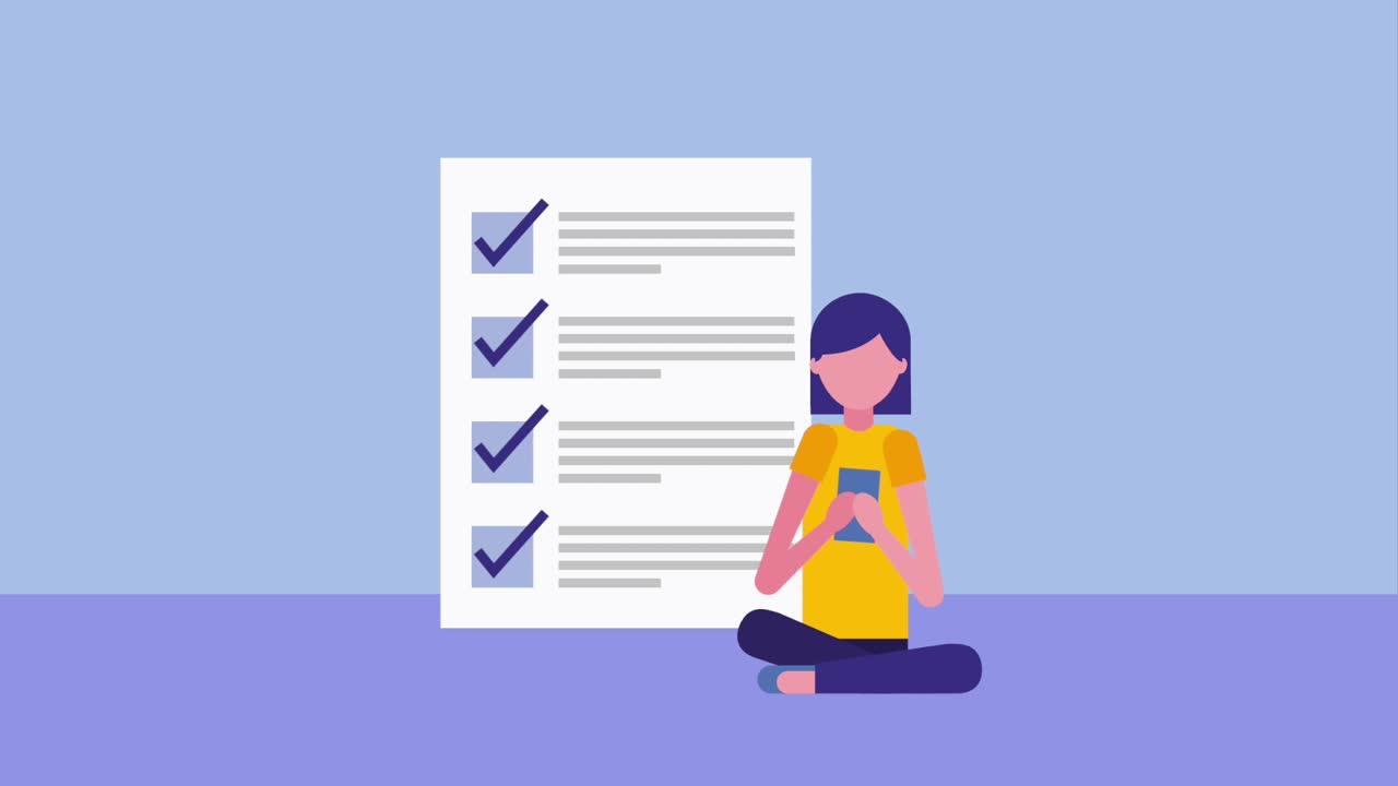 people business animation