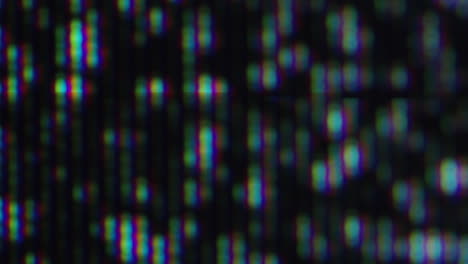 vintage television static