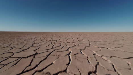 dry cracked earth landscape