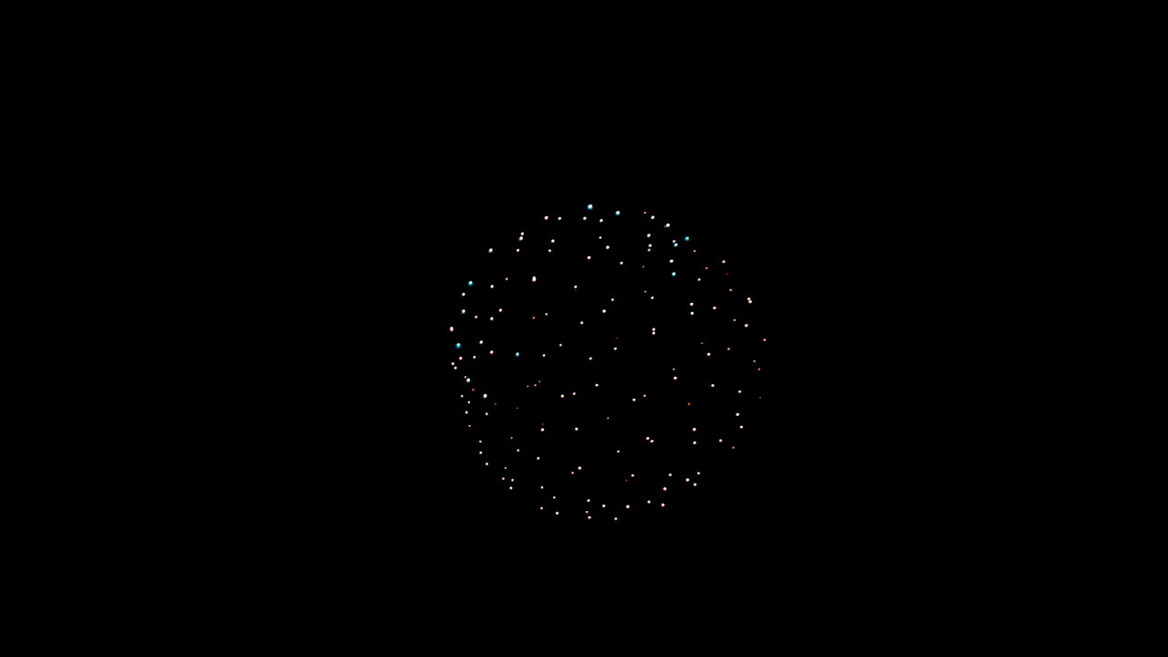 algunos fuegos artificiales festivos nacionales disparados en francia