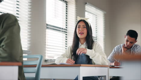 students in a classroom setting