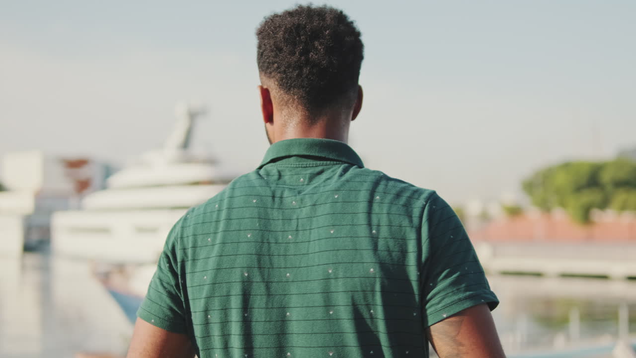 Man in Marina