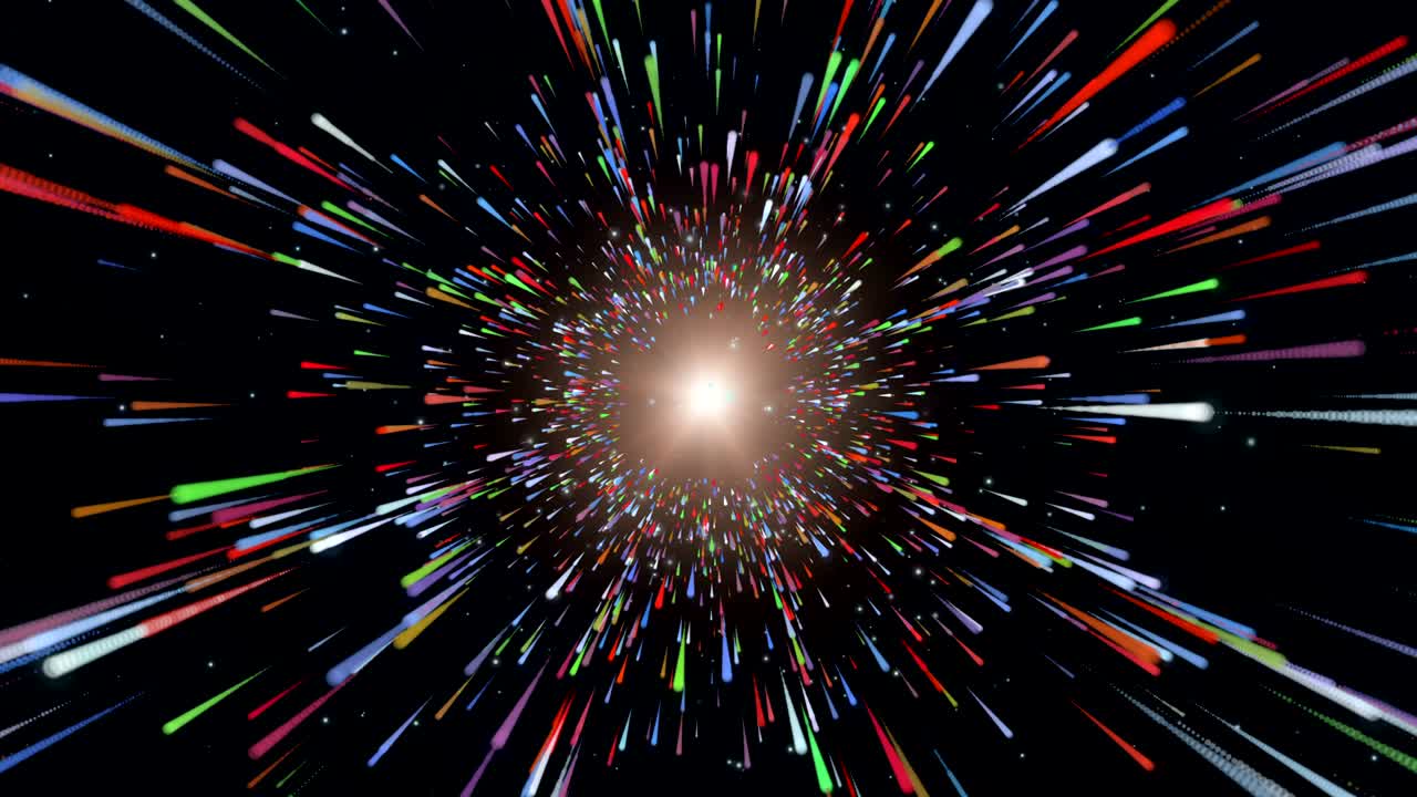 fondo de movimiento, azul verde púrpura línea de lluvia caer hacia abajo, rastros de luz.