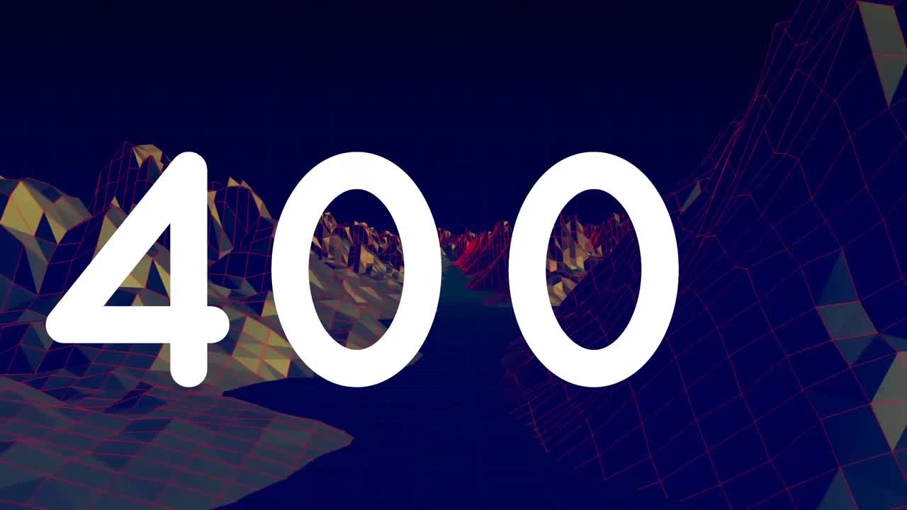 검은 바탕의 3d 구조에 대항하여 증가하는 숫자의 디지털 애니메이션