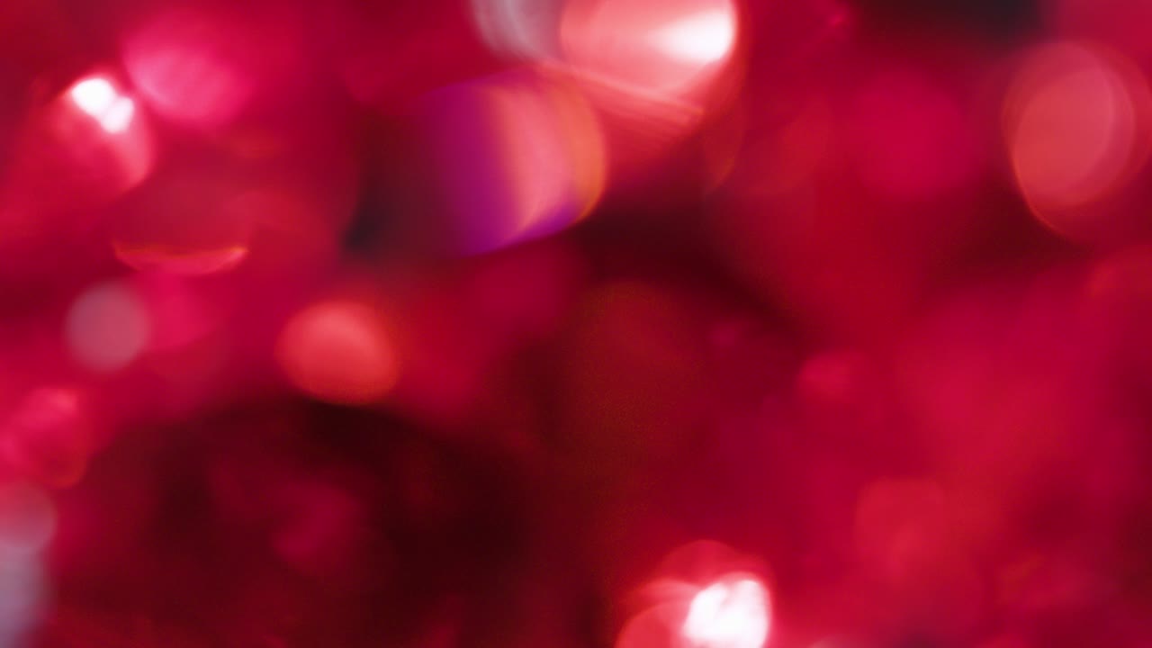 la rotación de los círculos bokeh en el sentido de las agujas del reloj