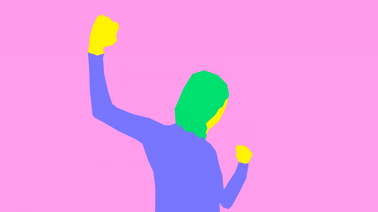 animación rotoscópica elegante.. concepto minimalista emocional y abstracto