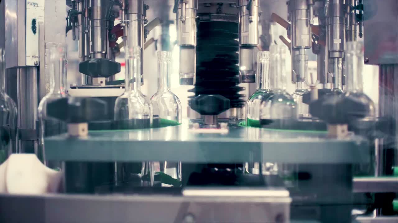 Automated Bottle Filling and Packaging Line