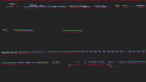 glitch and noise television defects with artifacts on black texture