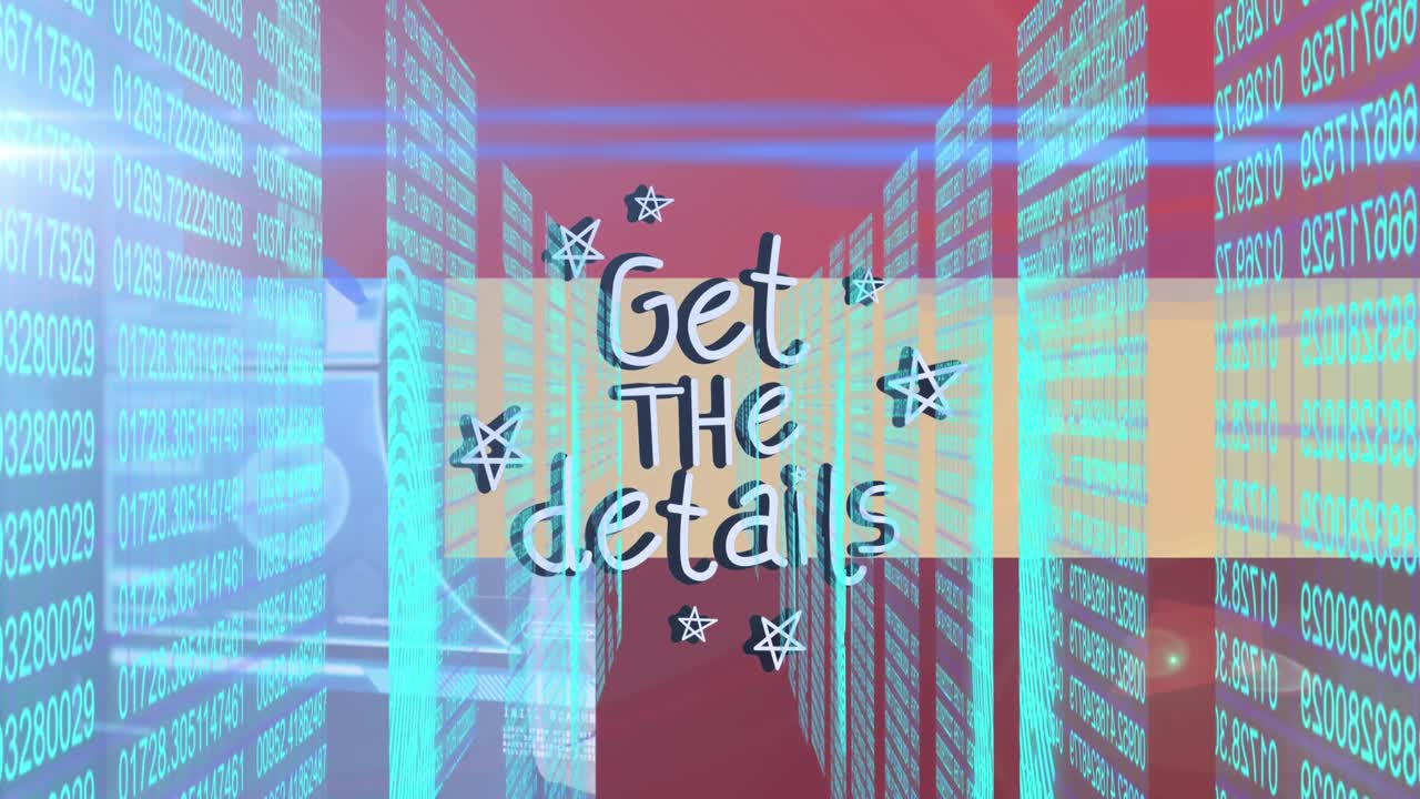 주위의 별의 애니메이션은 문자, 지문, 추상적인 배경의 여러 숫자를 자세히 얻을 수 있습니다.