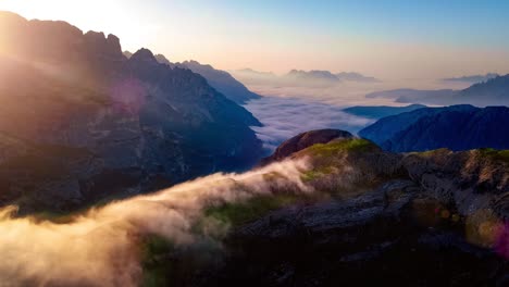 National-Nature-Park-Tre-Cime-In-the-Dolomites-Alps.-Beautiful-nature-of-Italy.