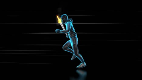 olympics running loop