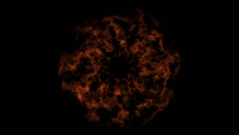 explosión abstracta bomba fuego bomba explosión efecto efecto fuego, animación de explosión. elementos vfx, elementos gráficos. conjunto de explosiión de círculo de onda de choque.