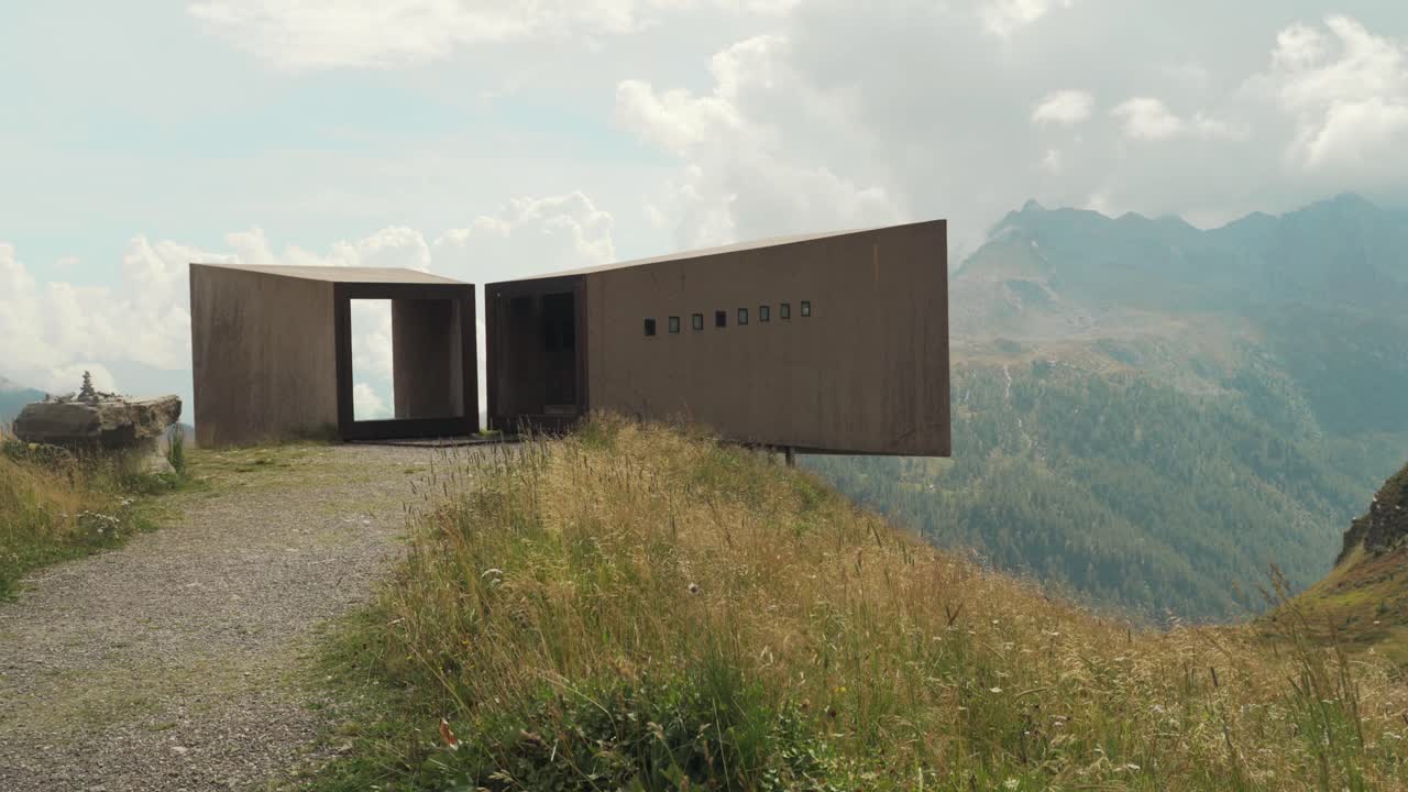 mirador panorámico en timmelsjoch