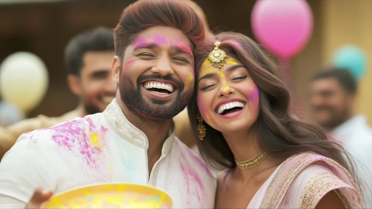 Celebrating Holi with Joyful Colors