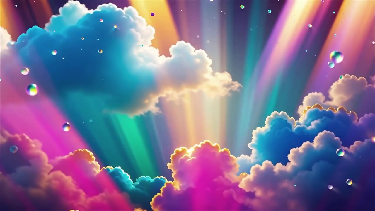Sfondo di Adorazione Cristiana con Luce Celeste