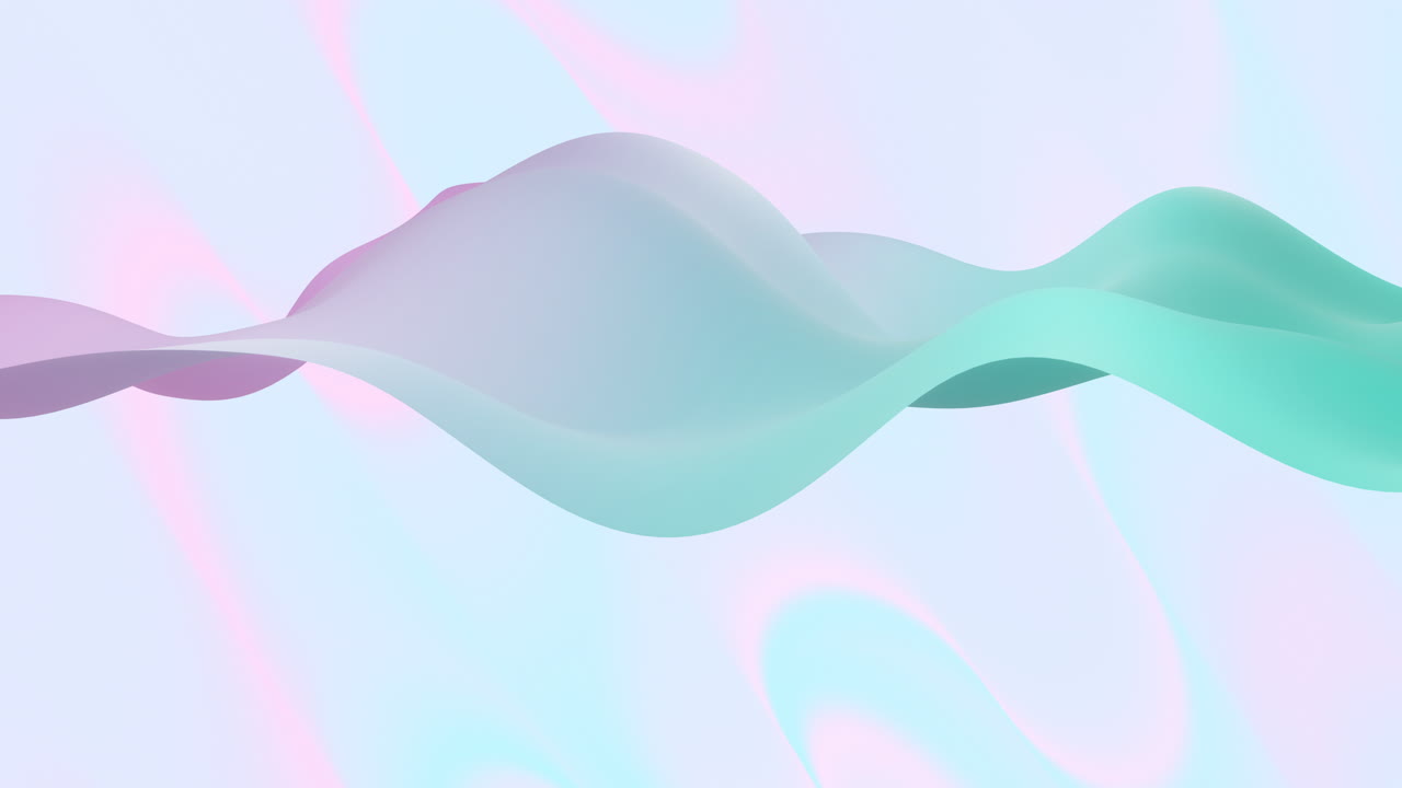 파스텔 다채로운 배경에서 데이터 전송과 함께 연결 네트워크의 애니메이션