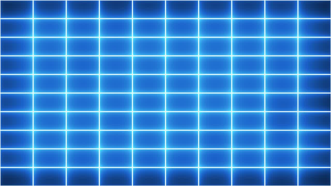 abstracto neón, led cuadrado, borde. renderizado colorido futurista