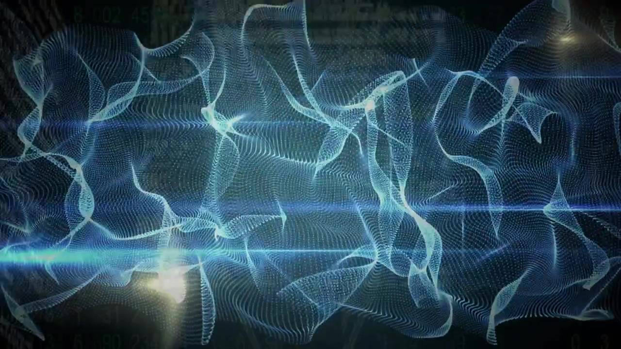 Animation of binary coding data processing over networks