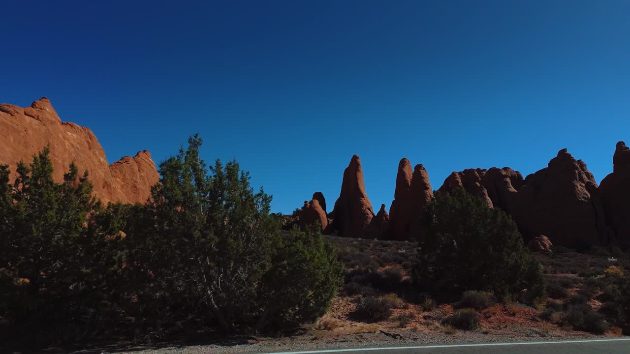 Scenic Arches National Park in Utah, USA