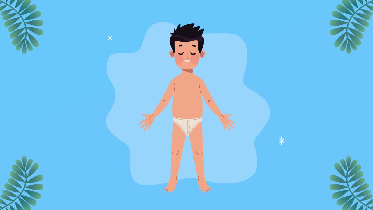 hombre joven de pantalones de pie