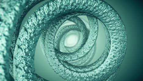 fondo abstracto del túnel hipnótico animado. animación de bucle sin costura digital. renderización en 3d. 4k, ultra hd