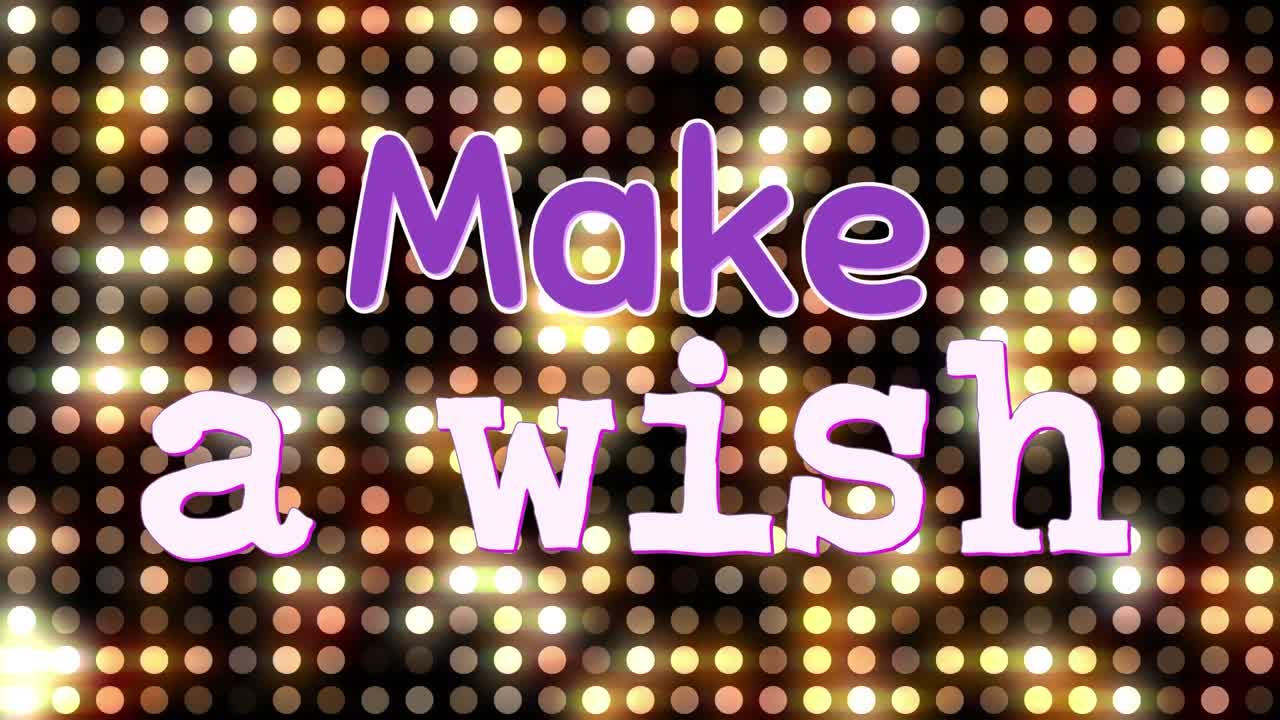 Make A Wish text