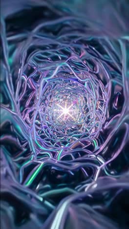 psychedelic abstract light tunnel