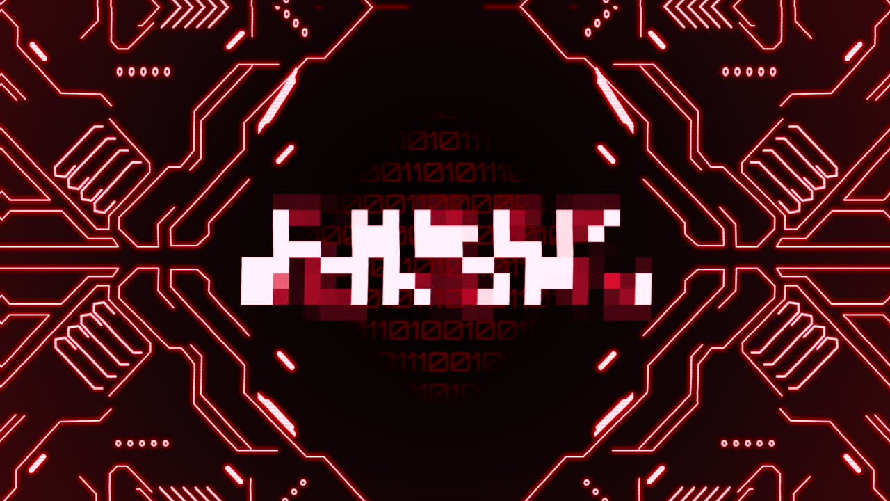 texto de lunes cibernético en la placa base con luz de neón