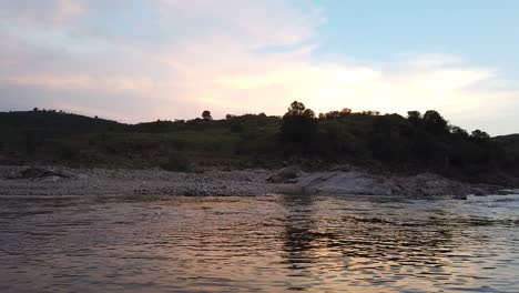 Vibrant-Chill-Sunset-Skyline-Riverside-Sierras-View-Argentine-Valley-Calamuchita