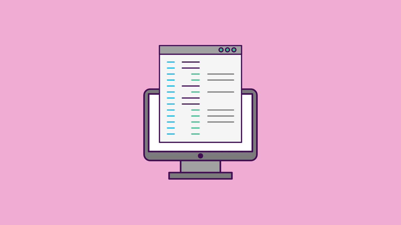 concepto de programación y código