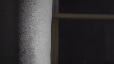 close-up of a gray textured pillar