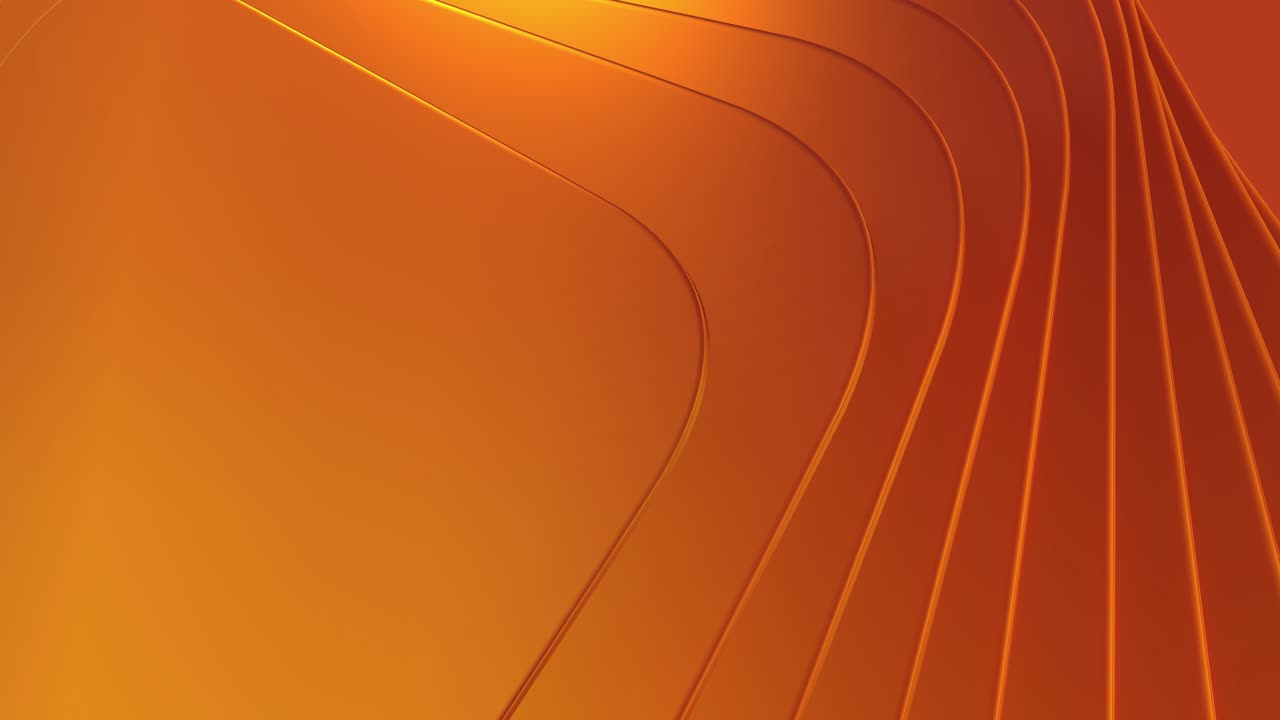 Abstract Orange Geometric Background