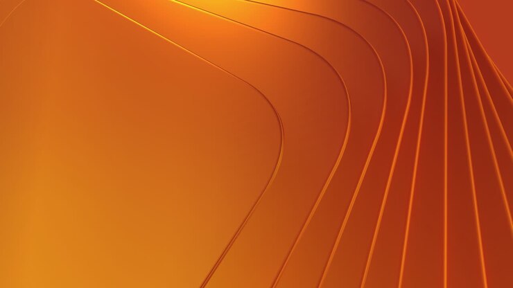 Abstract Orange Geometric Background