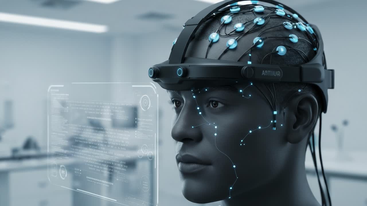 Exploring the Frontiers of Neurology: Advanced Headgear Capturing Brain Activity and Human-Computer Interaction in a Cutting-Edge Laboratory Environment