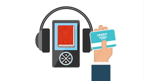 dispositivo mp4 con tecnología de libro electrónico